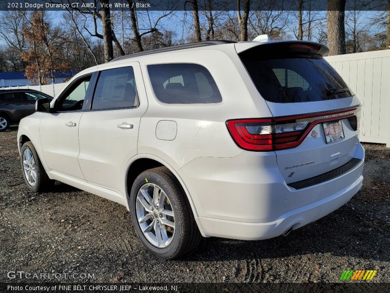 Vice White / Black 2021 Dodge Durango GT AWD
