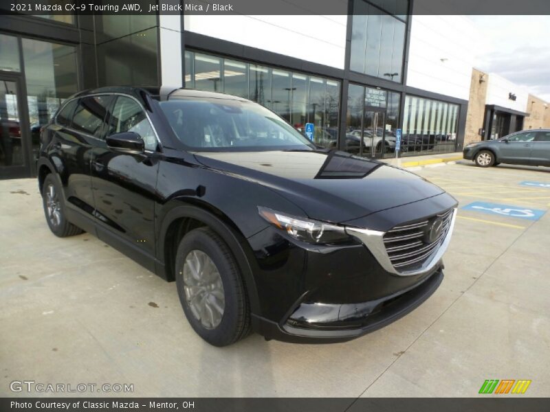 Front 3/4 View of 2021 CX-9 Touring AWD