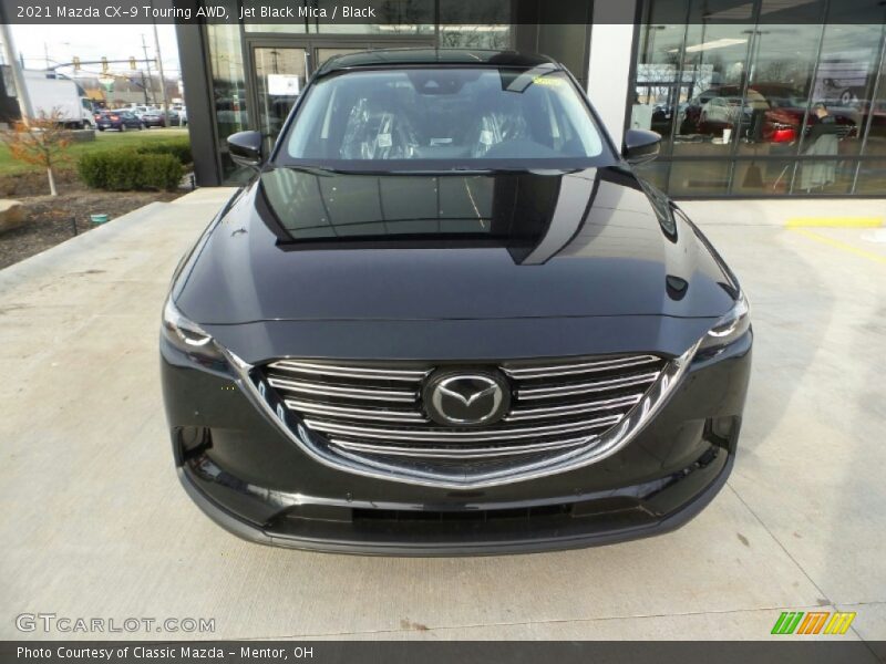 Jet Black Mica / Black 2021 Mazda CX-9 Touring AWD