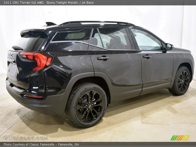 Ebony Twilight Metallic / Jet Black 2021 GMC Terrain SLE AWD