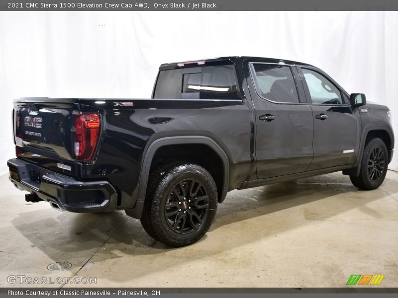 Onyx Black / Jet Black 2021 GMC Sierra 1500 Elevation Crew Cab 4WD
