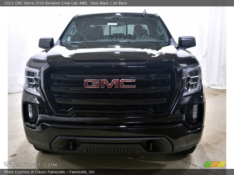 Onyx Black / Jet Black 2021 GMC Sierra 1500 Elevation Crew Cab 4WD