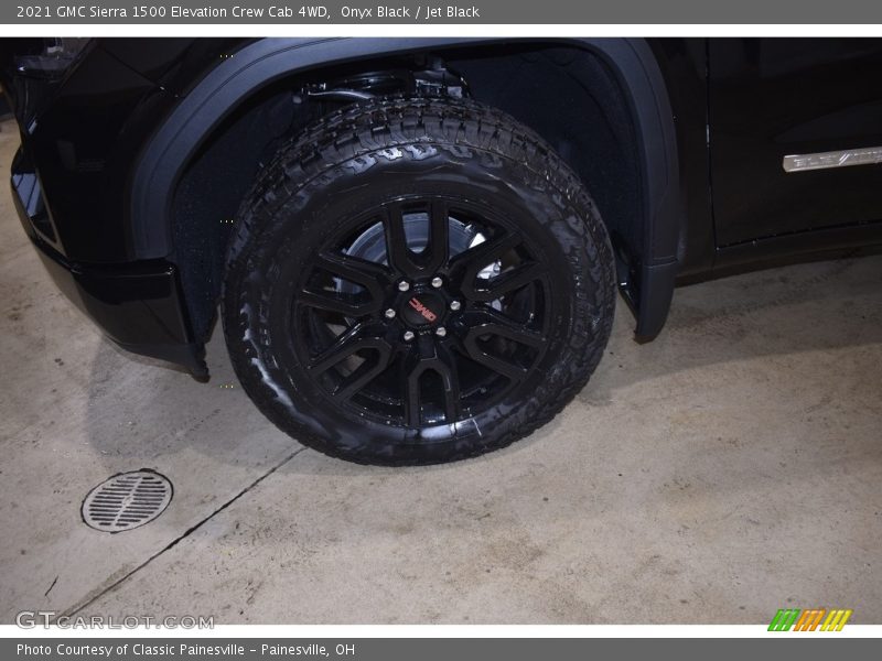 Onyx Black / Jet Black 2021 GMC Sierra 1500 Elevation Crew Cab 4WD