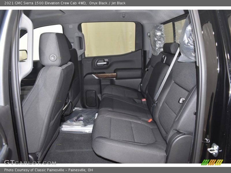 Rear Seat of 2021 Sierra 1500 Elevation Crew Cab 4WD