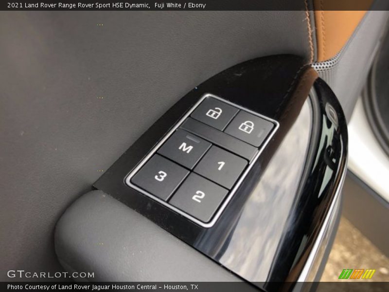 Controls of 2021 Range Rover Sport HSE Dynamic