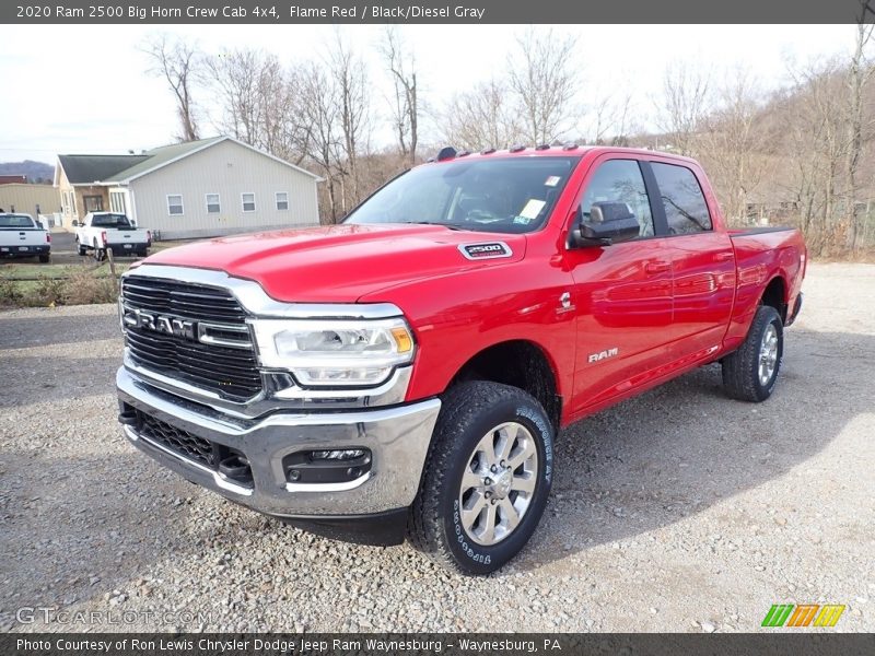 Flame Red / Black/Diesel Gray 2020 Ram 2500 Big Horn Crew Cab 4x4