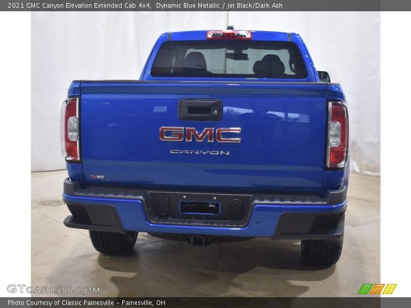 Dynamic Blue Metallic / Jet Black/Dark Ash 2021 GMC Canyon Elevation Extended Cab 4x4