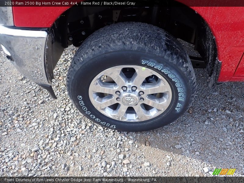 Flame Red / Black/Diesel Gray 2020 Ram 2500 Big Horn Crew Cab 4x4