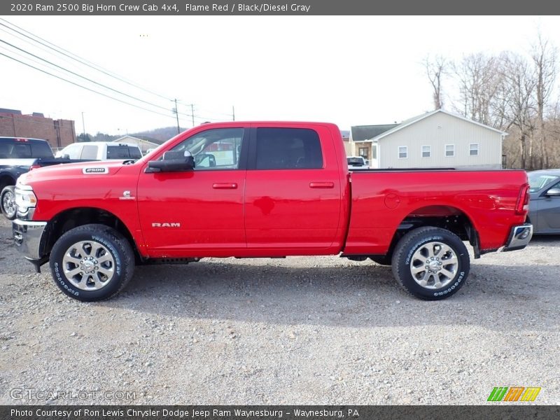 Flame Red / Black/Diesel Gray 2020 Ram 2500 Big Horn Crew Cab 4x4