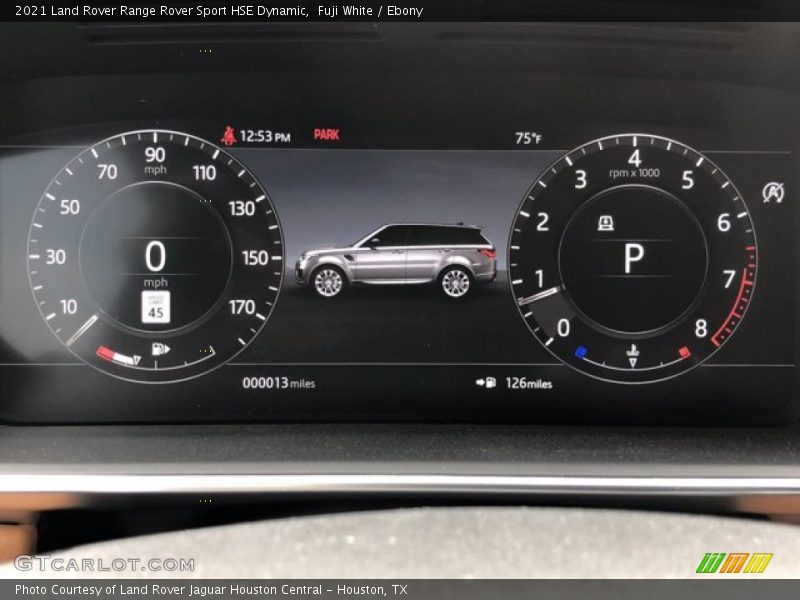  2021 Range Rover Sport HSE Dynamic HSE Dynamic Gauges