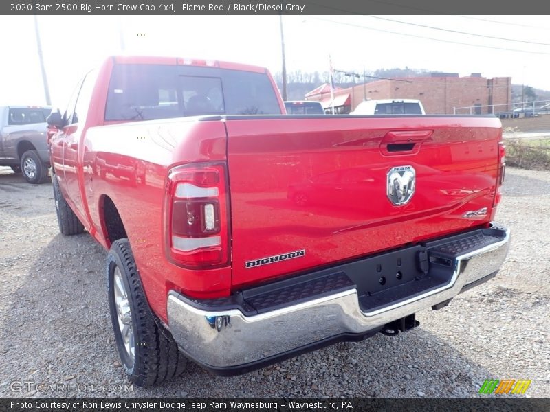 Flame Red / Black/Diesel Gray 2020 Ram 2500 Big Horn Crew Cab 4x4