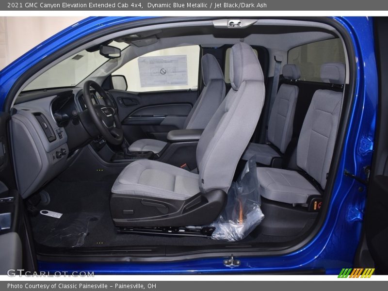  2021 Canyon Elevation Extended Cab 4x4 Jet Black/Dark Ash Interior