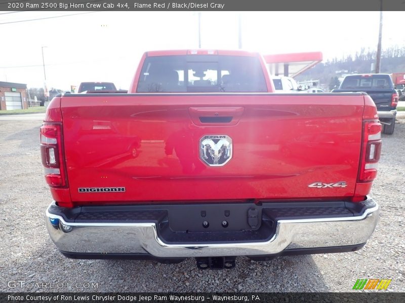 Flame Red / Black/Diesel Gray 2020 Ram 2500 Big Horn Crew Cab 4x4