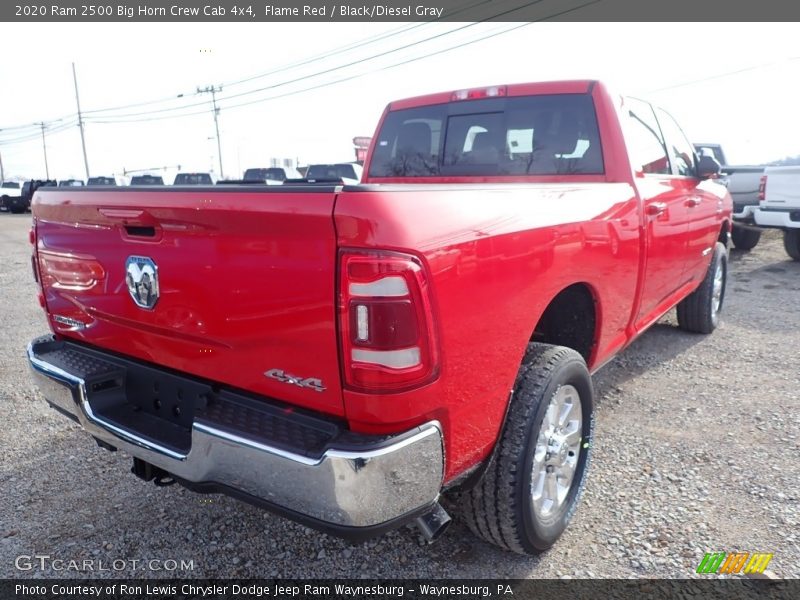 Flame Red / Black/Diesel Gray 2020 Ram 2500 Big Horn Crew Cab 4x4