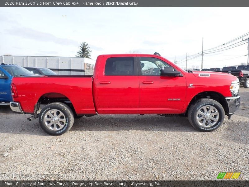 Flame Red / Black/Diesel Gray 2020 Ram 2500 Big Horn Crew Cab 4x4