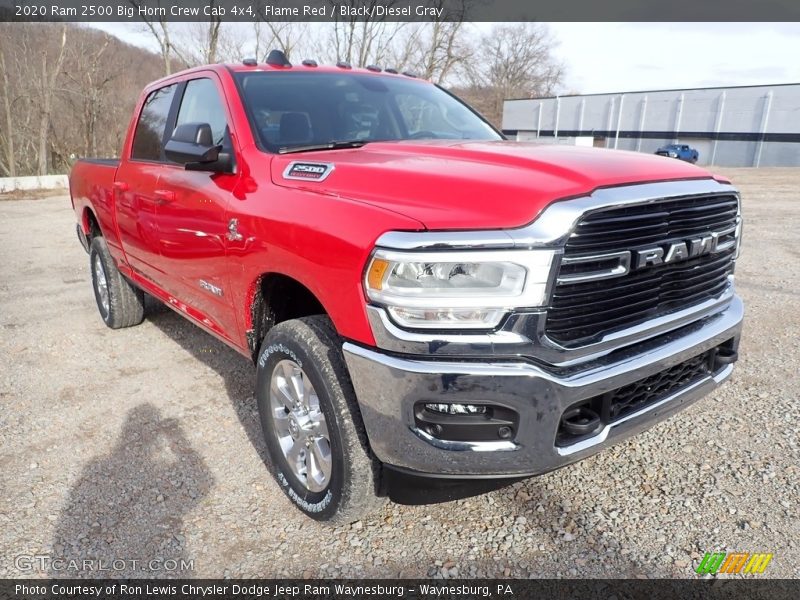 Flame Red / Black/Diesel Gray 2020 Ram 2500 Big Horn Crew Cab 4x4