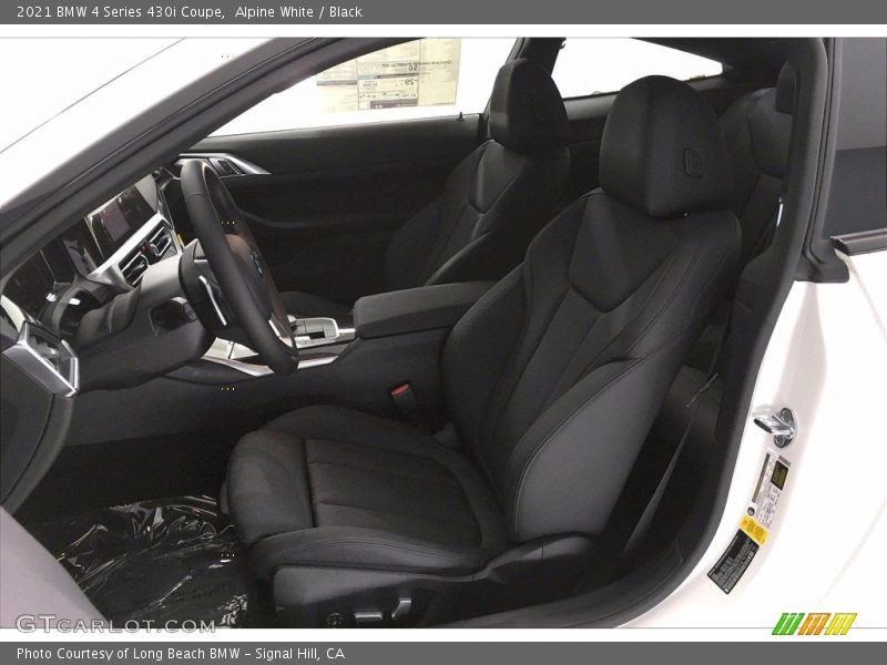 Alpine White / Black 2021 BMW 4 Series 430i Coupe