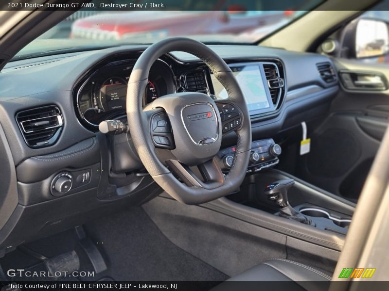 Destroyer Gray / Black 2021 Dodge Durango GT AWD