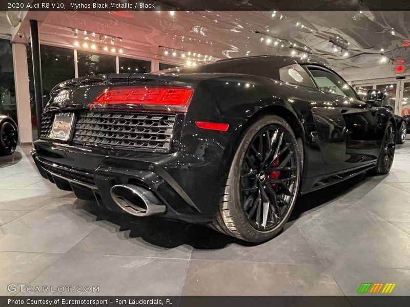 Mythos Black Metallic / Black 2020 Audi R8 V10