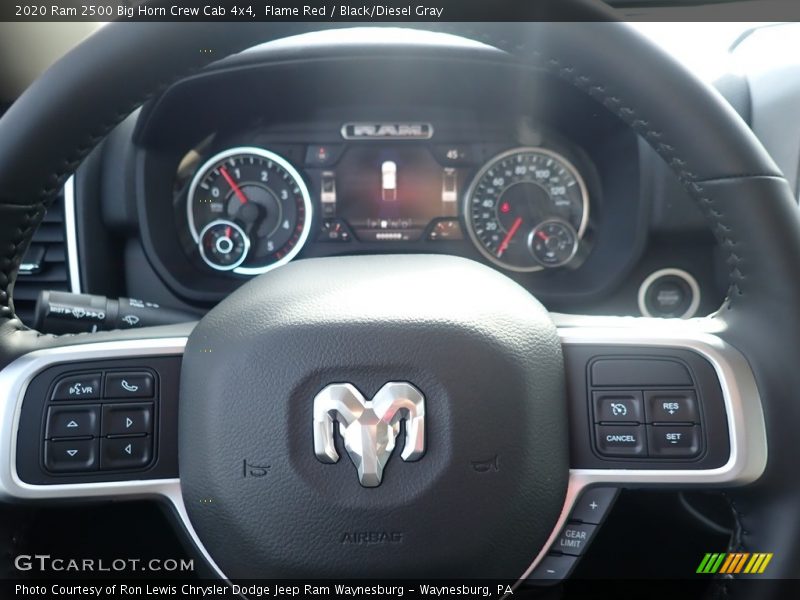 Flame Red / Black/Diesel Gray 2020 Ram 2500 Big Horn Crew Cab 4x4