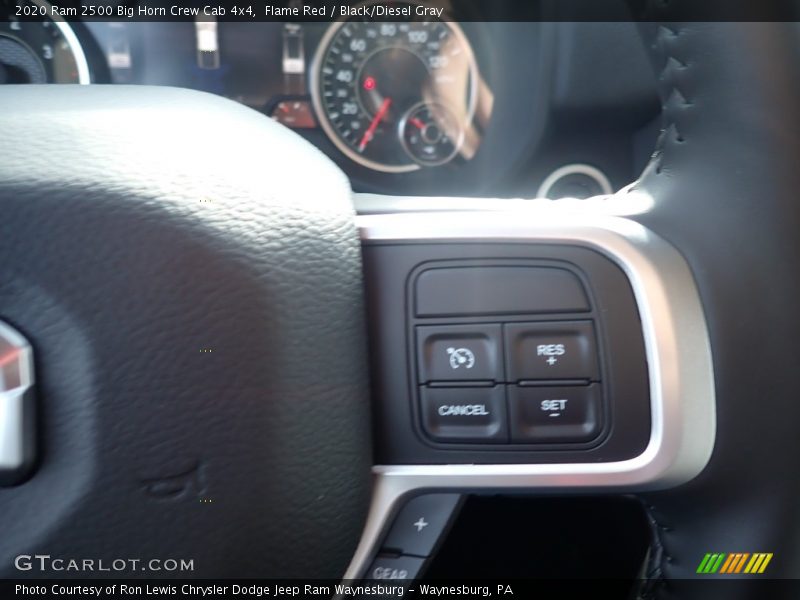 Flame Red / Black/Diesel Gray 2020 Ram 2500 Big Horn Crew Cab 4x4