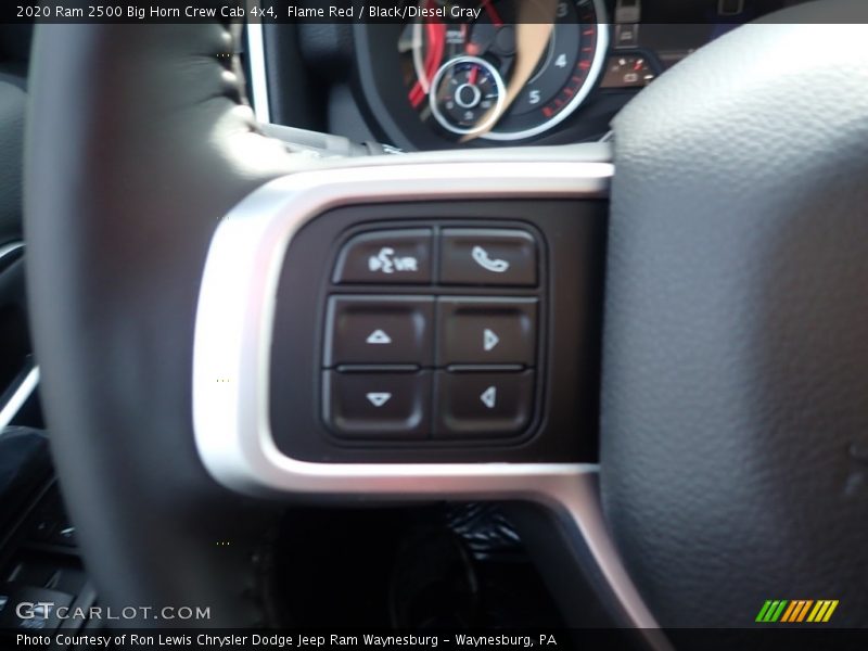 Flame Red / Black/Diesel Gray 2020 Ram 2500 Big Horn Crew Cab 4x4