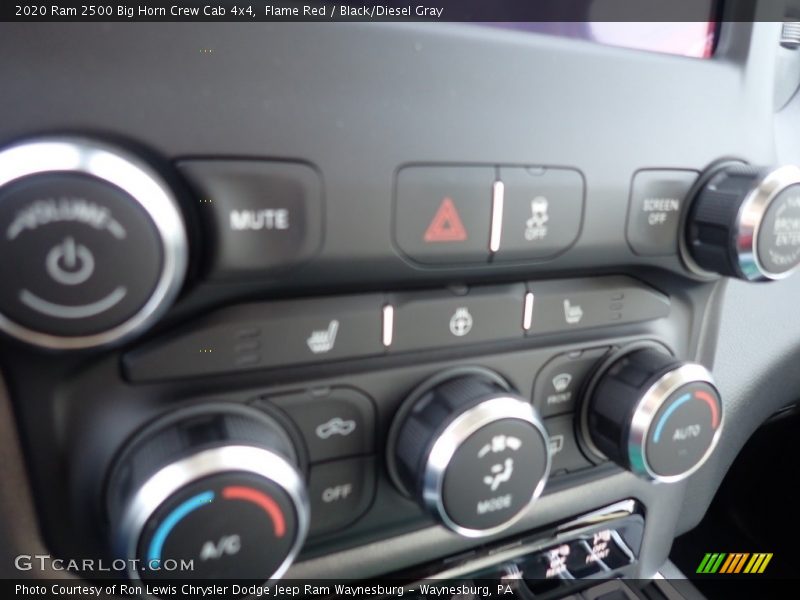 Flame Red / Black/Diesel Gray 2020 Ram 2500 Big Horn Crew Cab 4x4