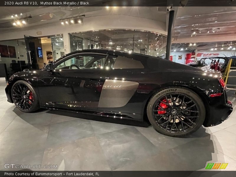 Mythos Black Metallic / Black 2020 Audi R8 V10
