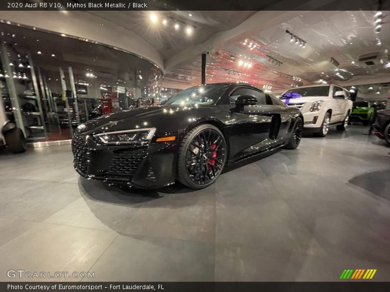 Mythos Black Metallic / Black 2020 Audi R8 V10