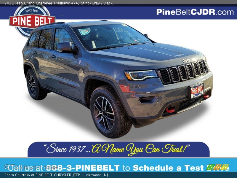 Sting-Gray / Black 2021 Jeep Grand Cherokee Trailhawk 4x4
