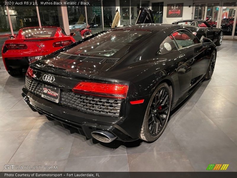 Mythos Black Metallic / Black 2020 Audi R8 V10