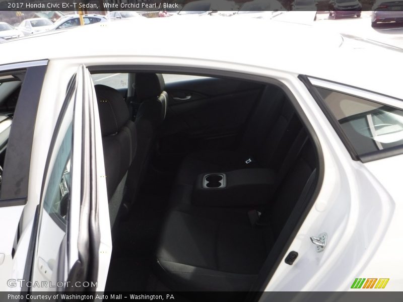 White Orchid Pearl / Black 2017 Honda Civic EX-T Sedan