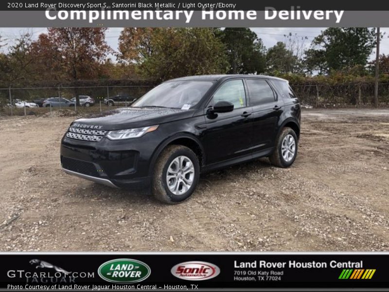 Santorini Black Metallic / Light Oyster/Ebony 2020 Land Rover Discovery Sport S
