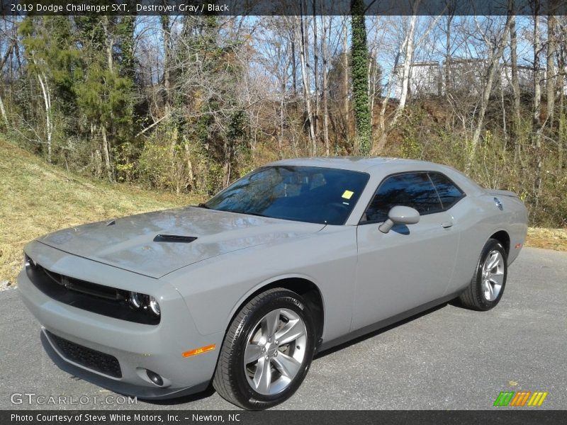 Destroyer Gray / Black 2019 Dodge Challenger SXT