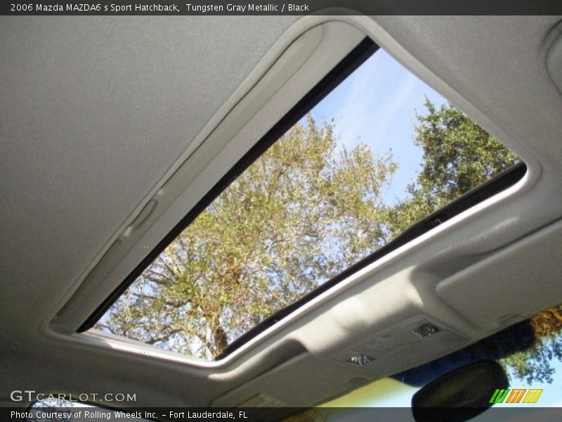Sunroof of 2006 MAZDA6 s Sport Hatchback