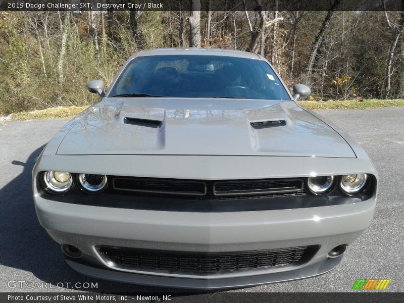 Destroyer Gray / Black 2019 Dodge Challenger SXT