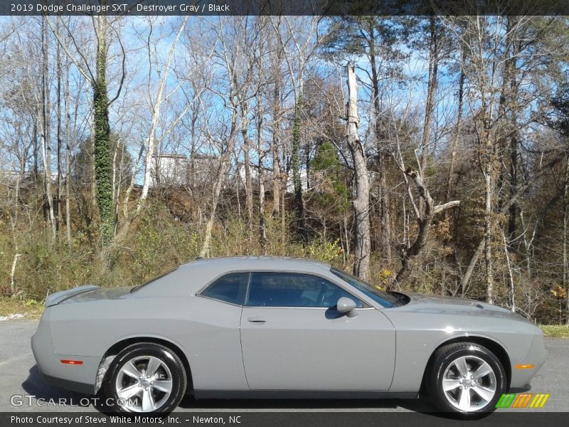 Destroyer Gray / Black 2019 Dodge Challenger SXT