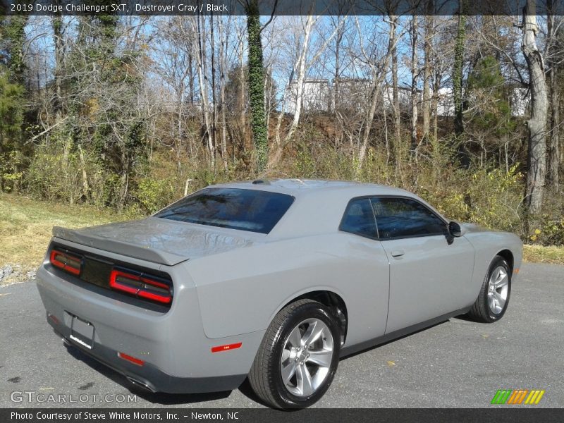 Destroyer Gray / Black 2019 Dodge Challenger SXT