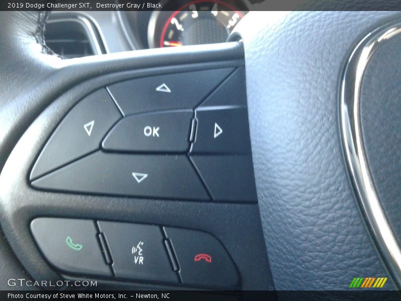 Destroyer Gray / Black 2019 Dodge Challenger SXT