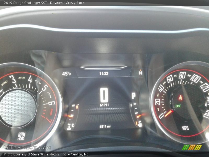 Destroyer Gray / Black 2019 Dodge Challenger SXT