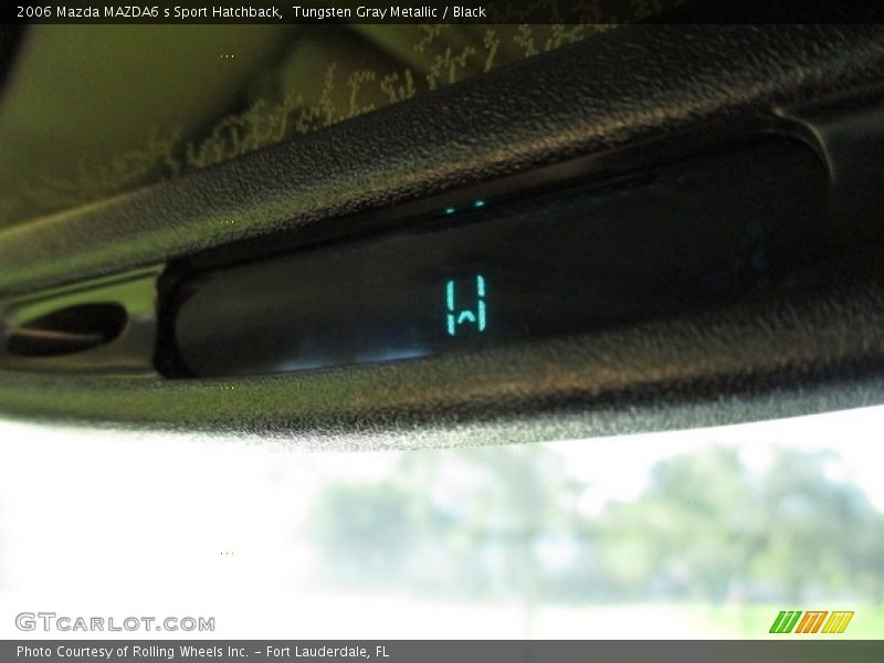 Tungsten Gray Metallic / Black 2006 Mazda MAZDA6 s Sport Hatchback