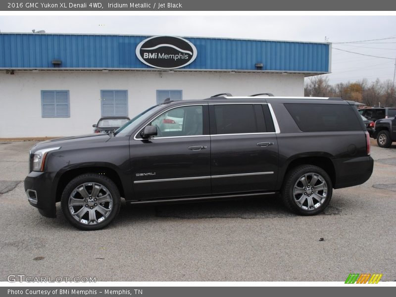 Iridium Metallic / Jet Black 2016 GMC Yukon XL Denali 4WD