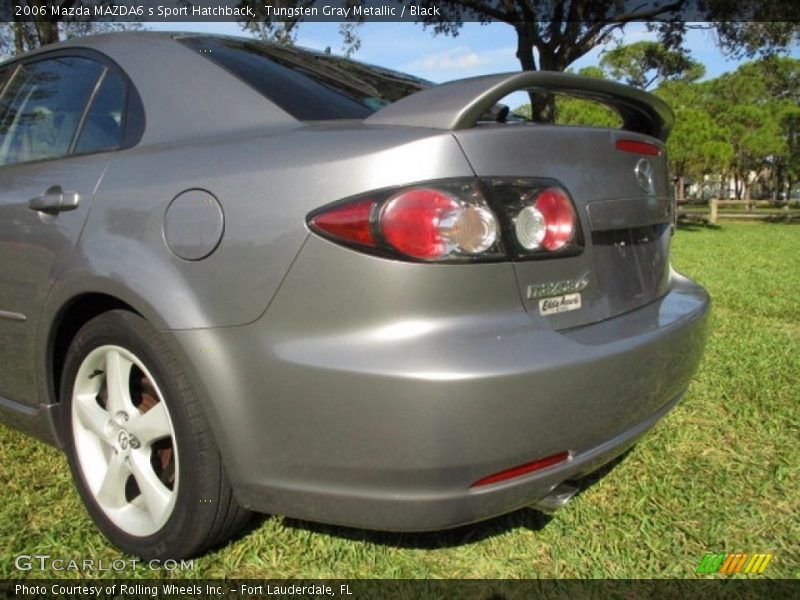 Tungsten Gray Metallic / Black 2006 Mazda MAZDA6 s Sport Hatchback