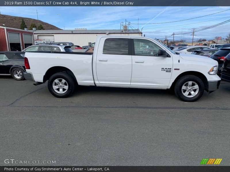 Bright White / Black/Diesel Gray 2019 Ram 1500 Classic SLT Crew Cab 4x4