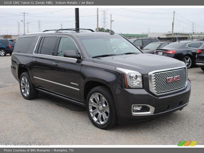 Iridium Metallic / Jet Black 2016 GMC Yukon XL Denali 4WD