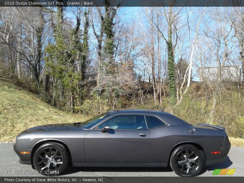 Granite / Black 2018 Dodge Challenger SXT Plus