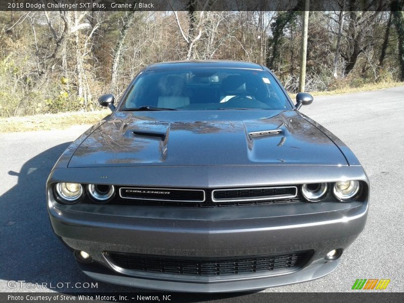 Granite / Black 2018 Dodge Challenger SXT Plus