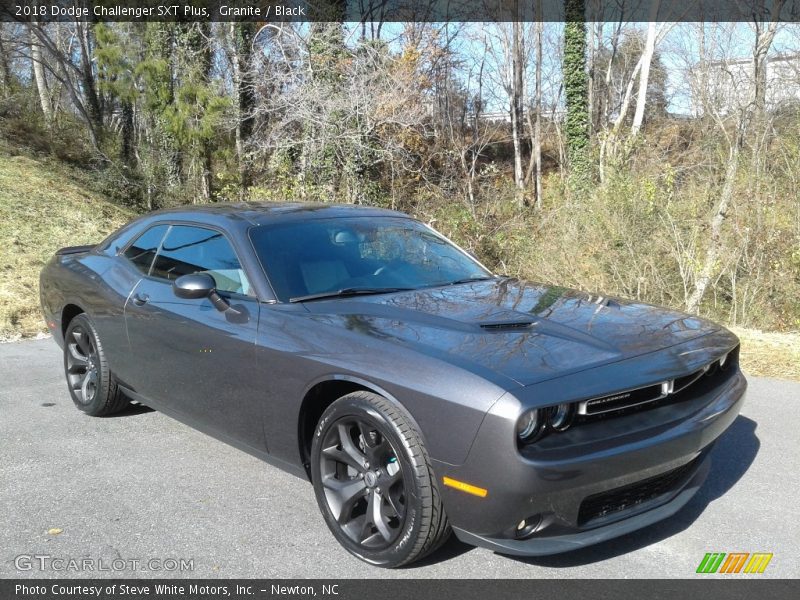 Granite / Black 2018 Dodge Challenger SXT Plus
