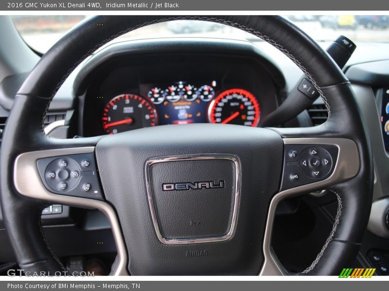 Iridium Metallic / Jet Black 2016 GMC Yukon XL Denali 4WD