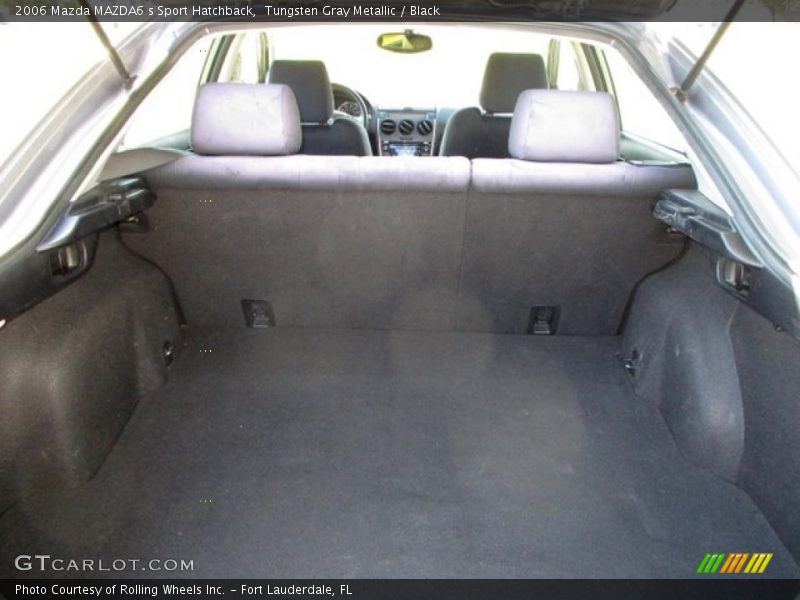 Tungsten Gray Metallic / Black 2006 Mazda MAZDA6 s Sport Hatchback